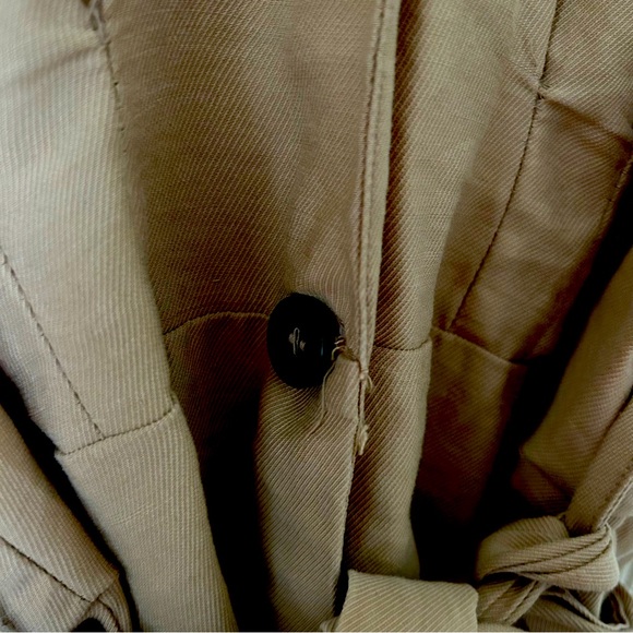 Zara camel button down dress - Picture 10 of 14